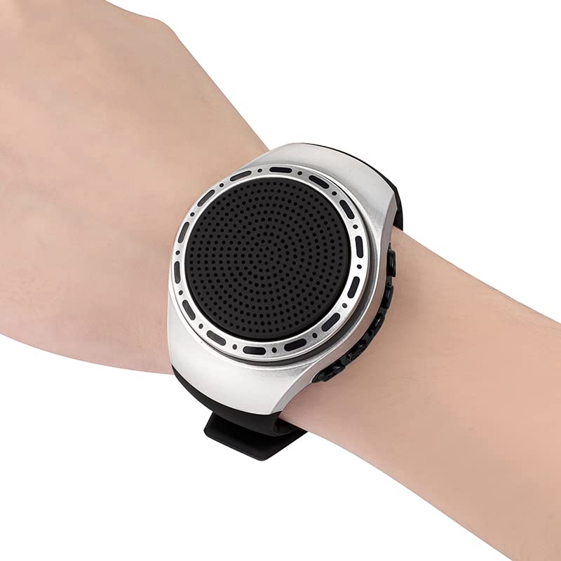 ORIDECOR Wireless Wearable Waterproof Wrist Portable Bluetooth Speaker Watch with Multi Function FM Radio & MP3 Player & TWS & Selfie & Ultra Long