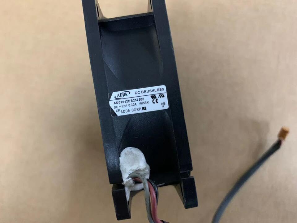 1x AD07012DB257300 12V 0.3A 7CM Fan Fit for BENQ W1070 Projector