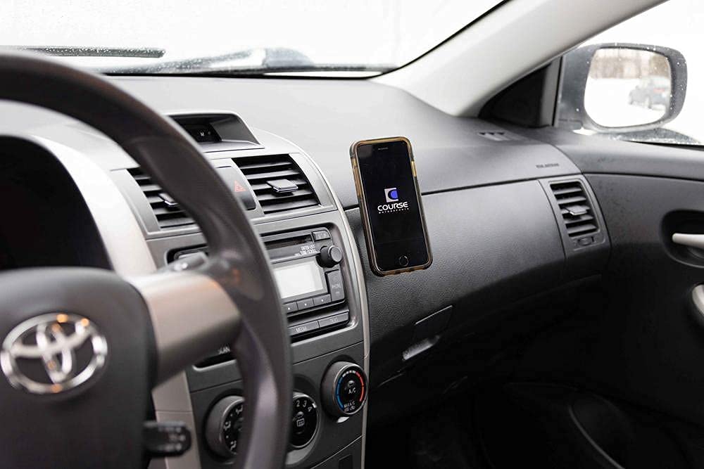 Course Motorsports DirectFit Phone Mount Automatic Gripping Wireless Charging Head and Car Phone Holder for Toyota Corolla (2009-2013) - Automatic