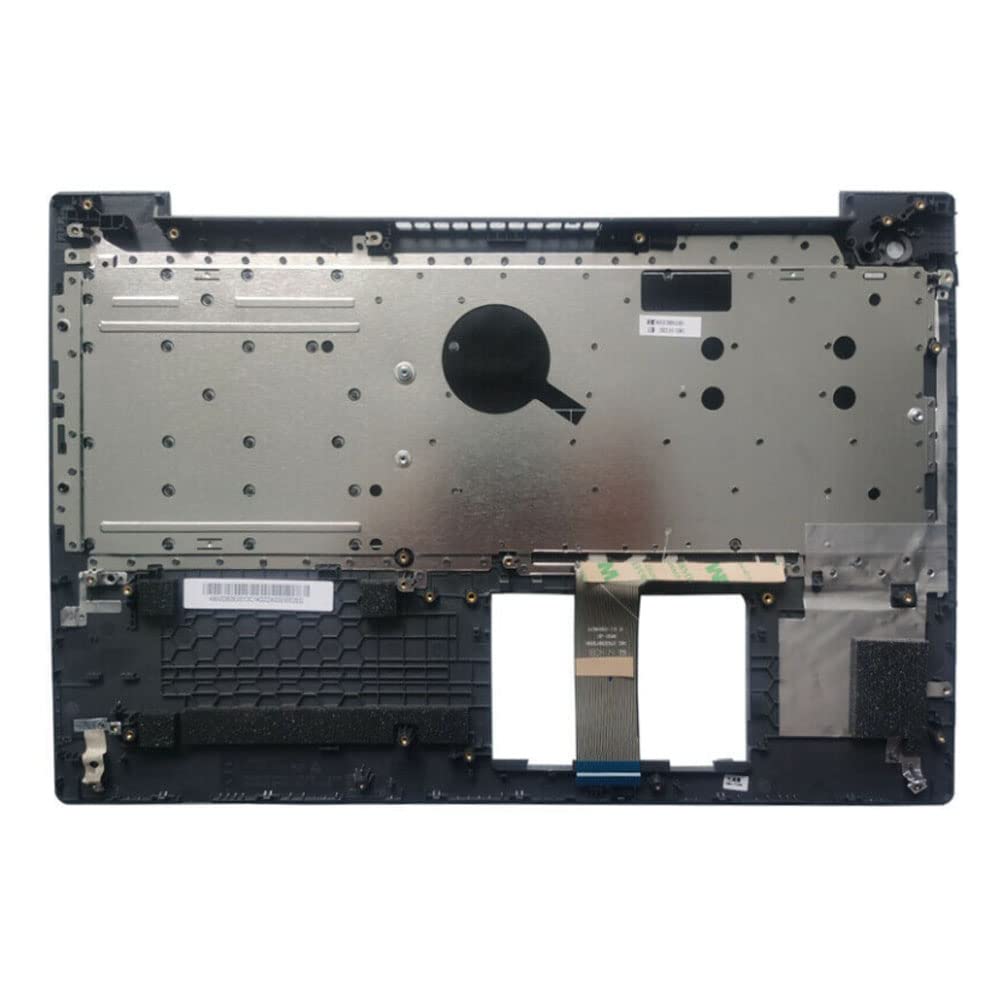 AKGIFT Laptop Replacement Keyboard Compatible for Lenovo IdeaPad V130-15 V130-15IGM V130-15IKB 5CB0R28201 5CB0R28214 with Palmrest Upper Cover Case