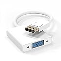 Cyberguys! DisplayPort (DP) to VGA Cable Adapter - 1080P DP Male to VGA Female Converter for Monitor Projector HDTV - Gold-Plated, Secure-Latch
