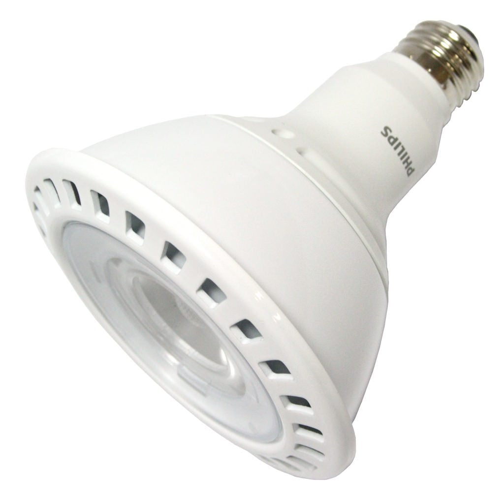 Philips 430108 13-watt Dimmable AirFlux PAR38 LED 3000K Flood Light Bulb, White