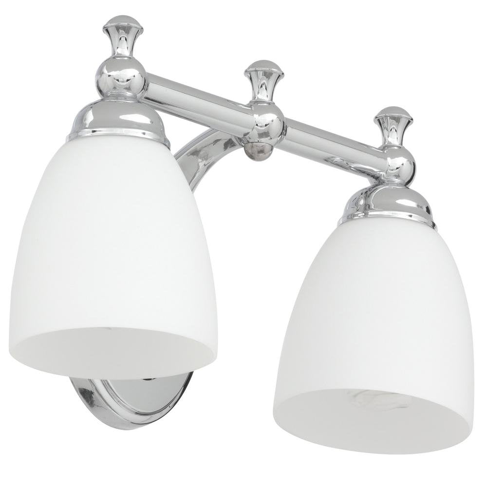 Hampton Bayhampton Bay 2-Light Polished Chrome Vanity Light">Hampton Bay 2-Light Polished Chrome Vanity Light