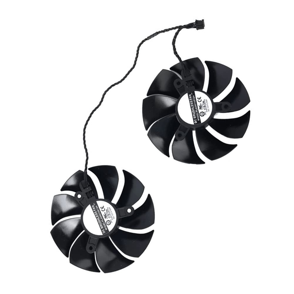 Rakstore PLA09215S12H 87mm Graphics Card Cooling Fan Replacement for EVGA GTX 1660 GTX 1660 Ti SC Ultra GTX 1650 KO Ultra Quiet Cooler Fan