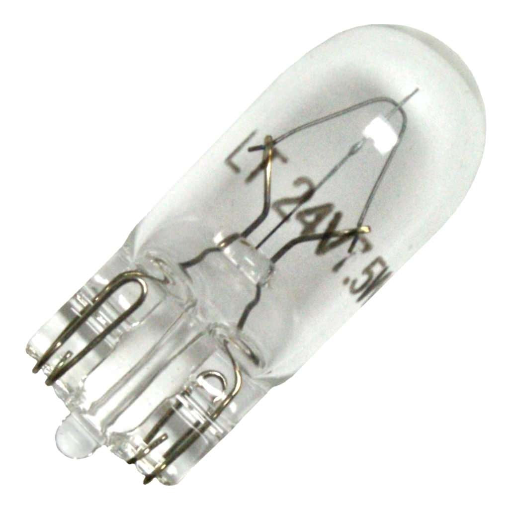 Litetronics 32670 - L-615 7.5 T3.25 24 V Wedge Base Single Ended Halogen Light Bulb