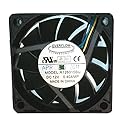 Everflow 60X60X15mm Dual Ball Bearing Ultra High Speed PWM Fan # R126015BU 12V 2000-6000 RPM 9.4-29.8 CFM 20-42 dB Everflow Computer Fan