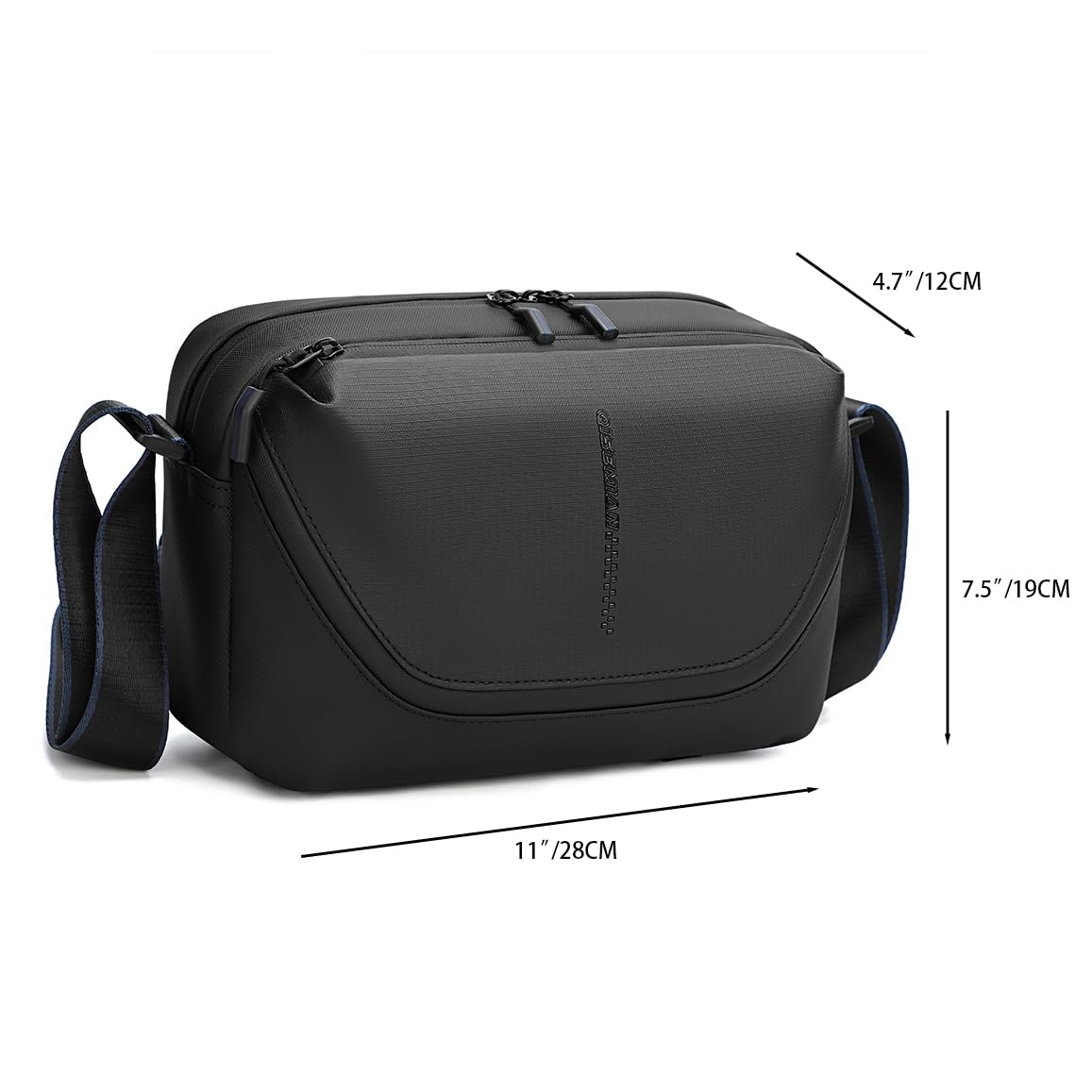 peacechaos Small Camera Sling Bag for Mirrorless & Compact DSLR - Lightweight Waterproof Crossbody Camera Bag with Tripod Holder, Adjustable Strap