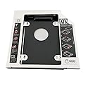 DY-tech 2nd HDD SSD Hard Drive Optical Bay Caddy Frame Tray for Lenovo IdeaPad G470 G475 G480 G485 G510