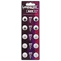 LOOPACELL 10 Pack AG11 LR721 362 V362 D362 GP362 Alkaline Button Cell Battery