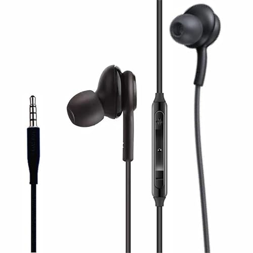 Bhvrtls 2022 in-Ear Headphones Wired Earbuds Stereo Headphones for Samsung Galaxy S10, S10E, S10+, S8, S8+, S9, S9+, Note 9- Designed 3.5 mm Jack…