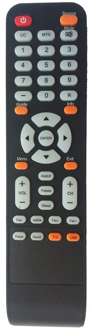 Universal Remote Control Compatible with Sceptre LCD LED TV X322BV-HD X325BV-FHDU X325BV-FHD E328BV-HDH X425BV-FHD3 E165BD-HD E195BV-SHD E195BD-SHD