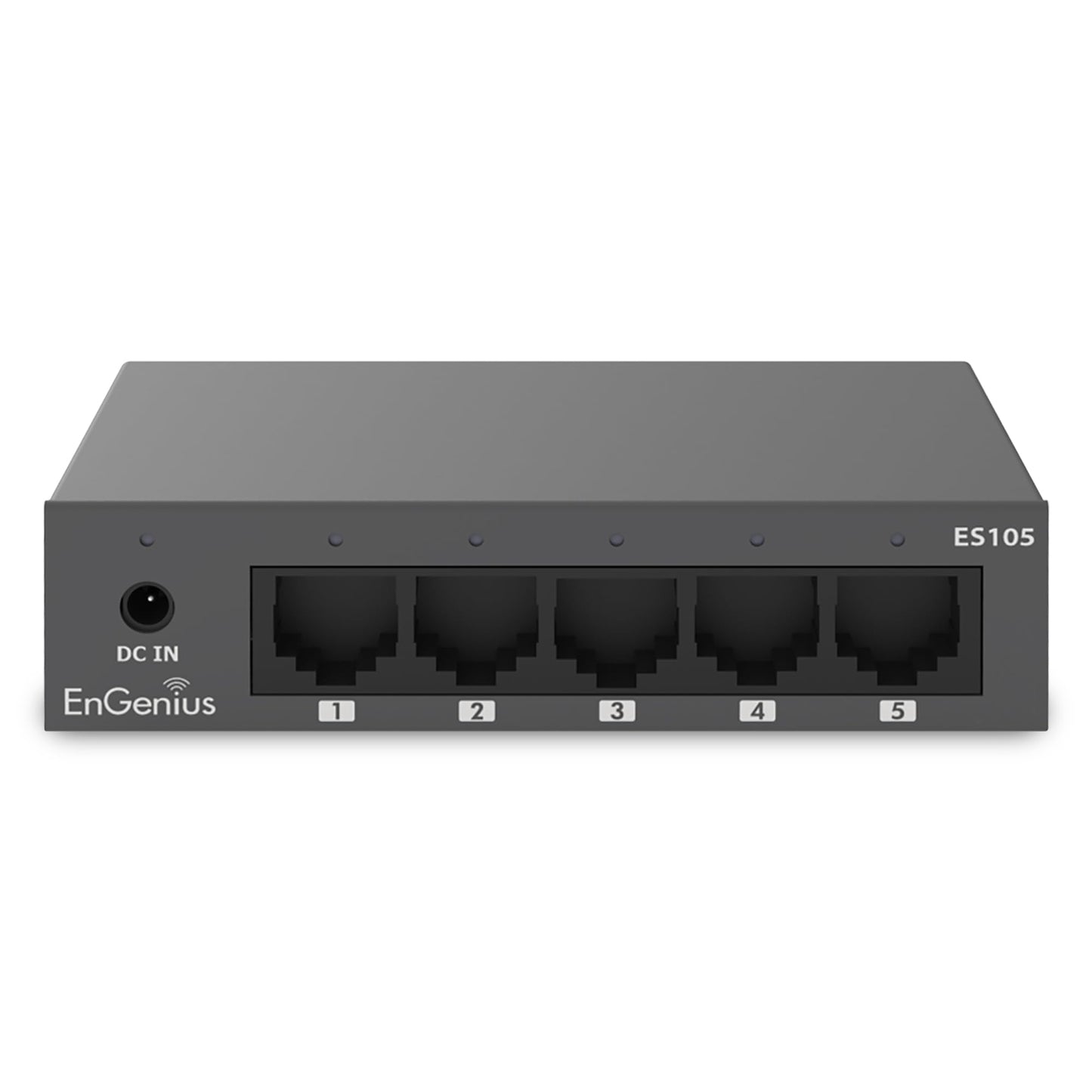 EnGenius 5-Port Gigabit Unmanaged Switch (ES105) | 5X GE Ports high-Speed Connections | Plug and Play | fanless Silent Operation | IEEE 802.3az Energy