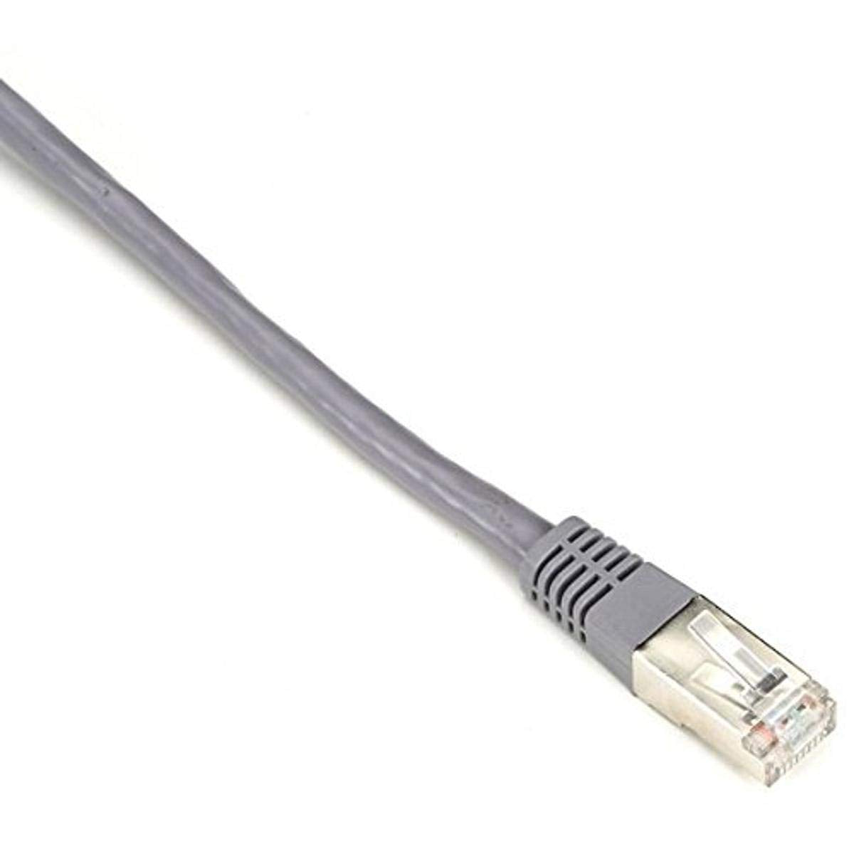 Black Box CAT6 250-MHz Shielded, Stranded Cable SSTP (PIMF), PVC, Gray, 5-ft. (1.5-m)