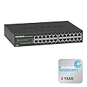 NETGEAR GS324 24-Port Gigabit Unmanaged Switch | ????????-??????-???????? ???????????????????????? | Desktop, Rack-Mountable, Wall-Mountable | Cloud Care's 3 Year Warranty
