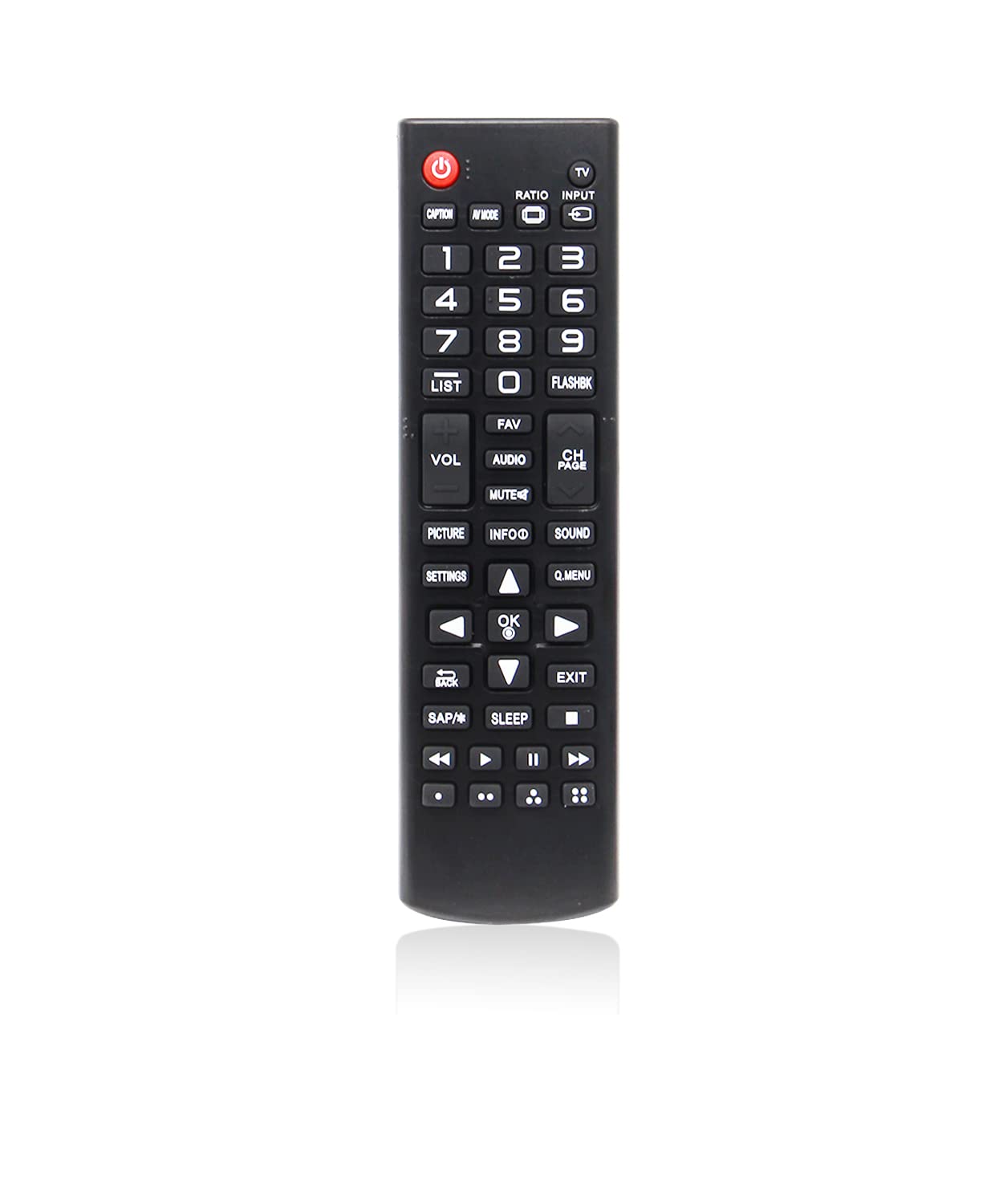JISOWA Replacement Remote Control Universal for All LG LCD OLED UHD Plasma TV AKB73975711 AKB73715608 AKB73975722 AKB74475433 AKB74475455 24LF452B