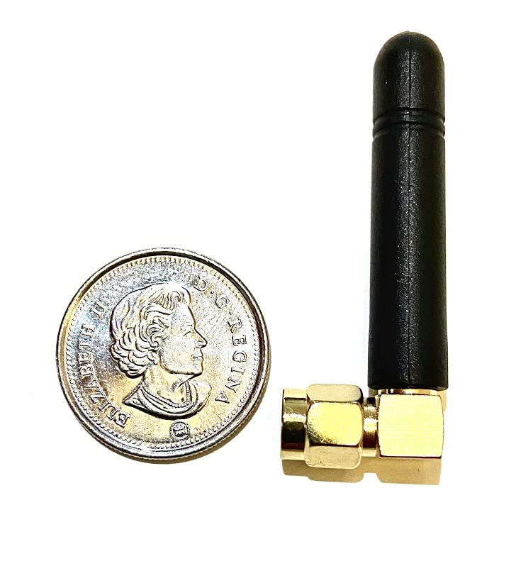 CompuPort Omni Smallest 4G LTE Antenna with SMA Male Connector- Low Profile for Telemetries, & IoT Frequency: 698-960/1710-2700Mhz