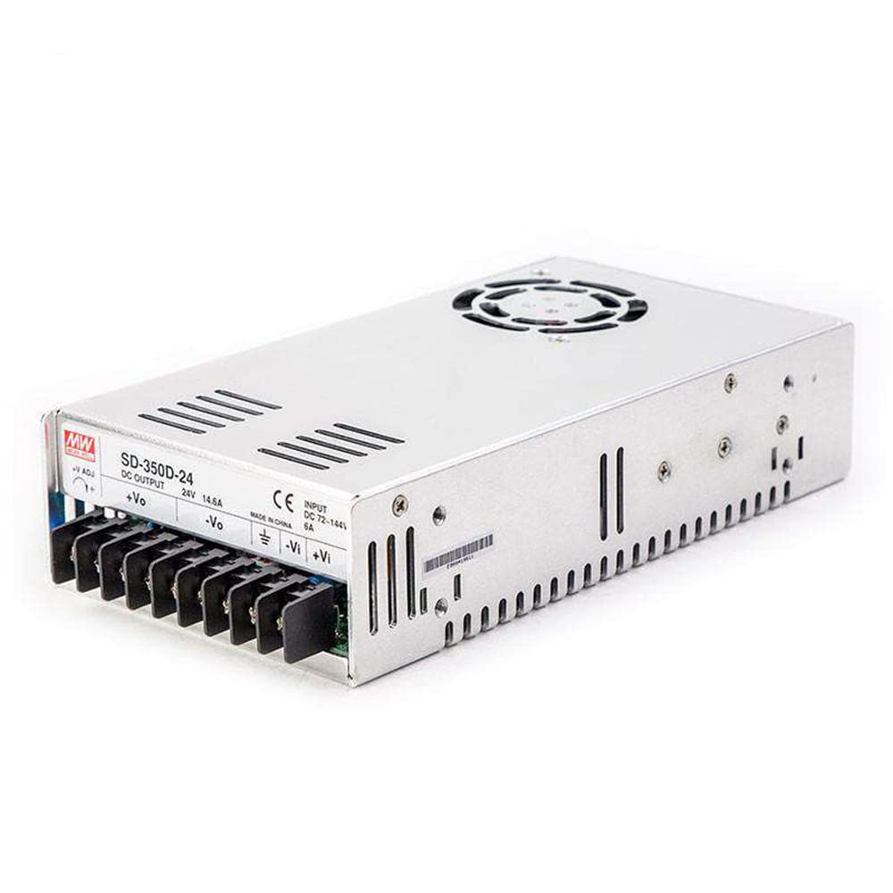 MW Enclosed Type SD-350B/C/D-12/24/48/5V Industrial DC-DC Converter (SD-350D-24)