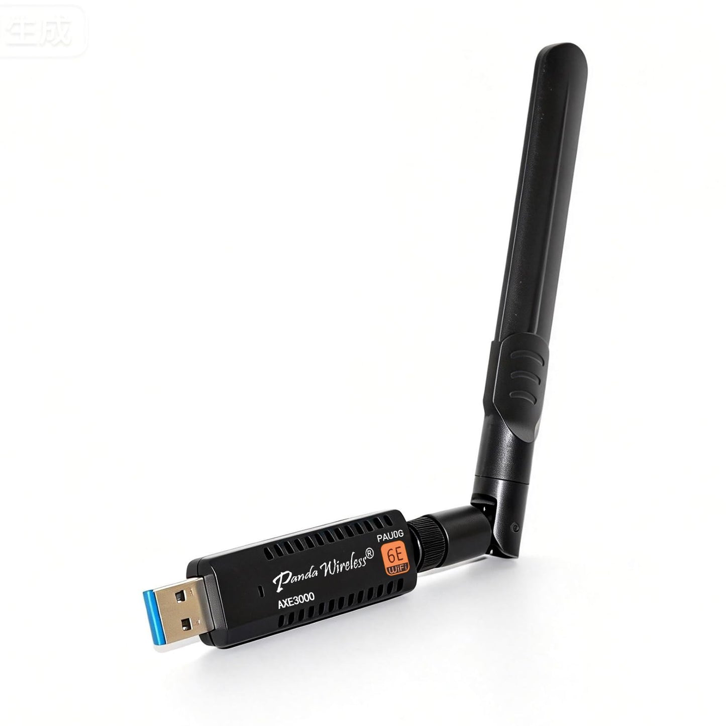 Panda Wireless® PAU0G AXE3000 Tri Band (2.4/5 / 6 GHz) WiFi 6E USB 3.0 Adapter - Windows 10/11, Zorin, MX Linux, EndeavourOS, Mint, Ubuntu, Manjaro