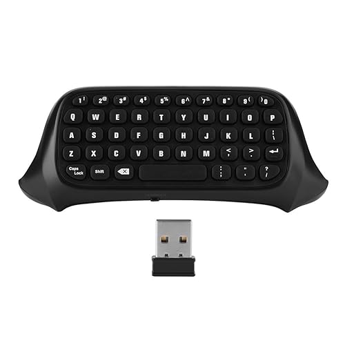 Portable Mini Bluetooth Gaming Keyboard Chatpad for One Controller