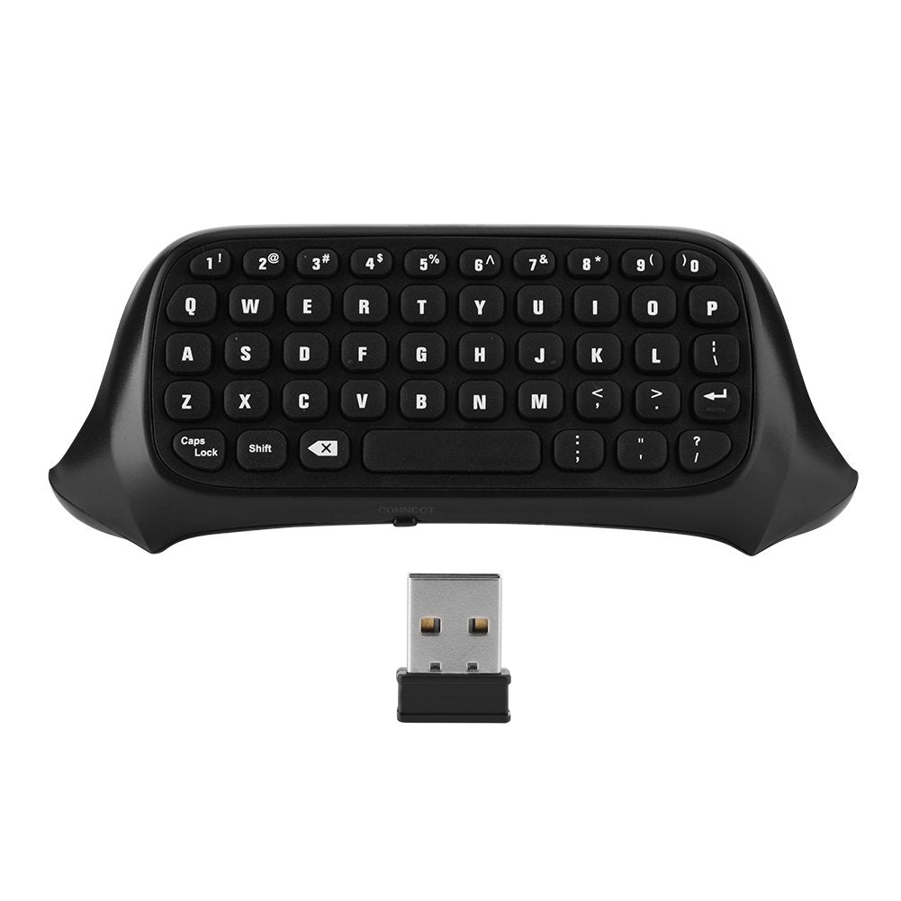Portable Mini Bluetooth Gaming Keyboard Chatpad for One Controller