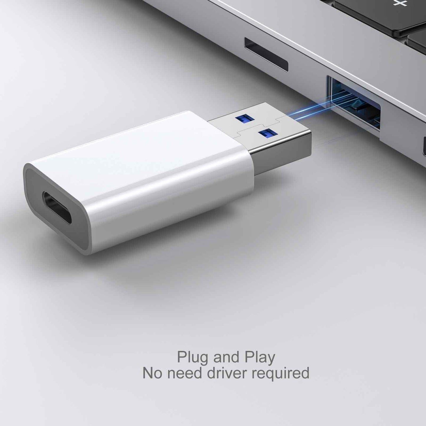 Fidioto USB to USB C Adapter Compatible with iPhone 16 15 14 13 12, Car, Apple MagSafe Watch Mini Wall Plug,iPad,Galaxy,Pixel 7 6 5,CarPlay etc…