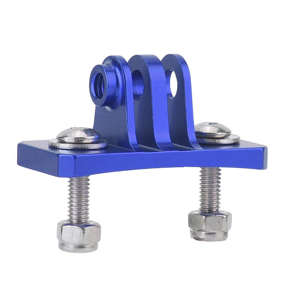 Serounder Skydiving Helmet Fixed Base Holder Adapter Mounts for 7/6/5/4/for/for XiaoYi/for OSMO Action Cameras(Blue)