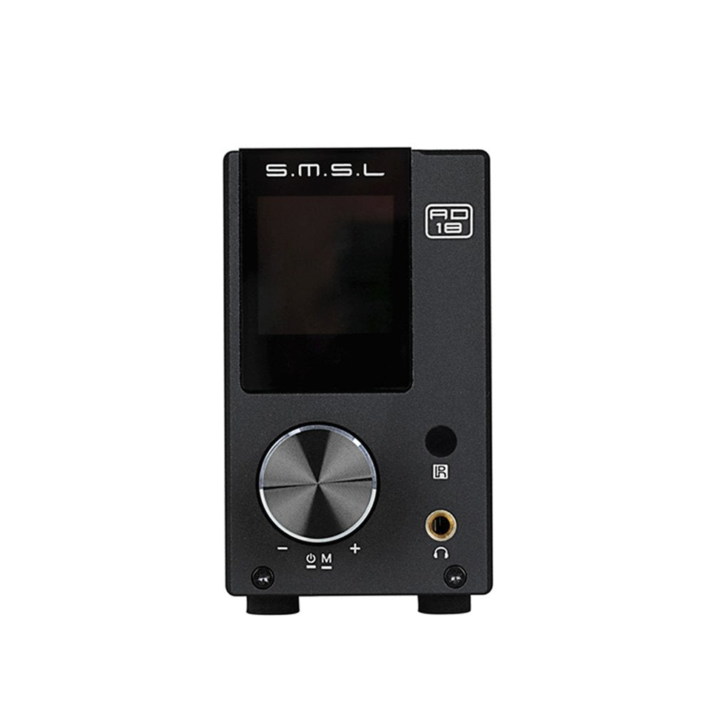 S.M.S.L AD18 Audio HiFi Stereo Amplifier with Bluetooth 4.2 Supports Apt-X,USB DSP 242kHz USB 24bit Full Digital Power Amplifier Subwoofer 2.1 Channel