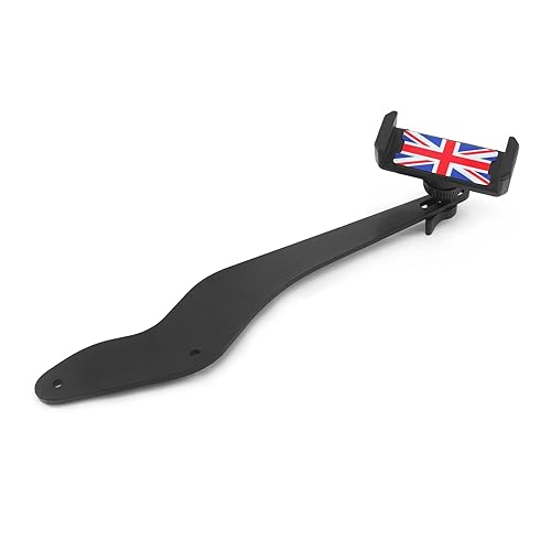 Lavitin Phone Holder Compatible with Cooper S Works JCW ONE R50 R52 R53 Hatchback Convertible Car Cell Phone Mount 360° Rotatable Cradle Metal