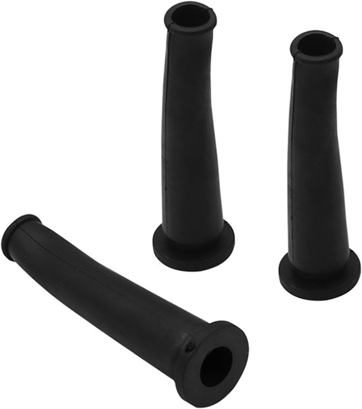 Black Strain Relief Cord Boot Protector Cable Rubber Sleeve Hose Flex- Strain Relief Protector for Electric Drill Grinder Cord Boot Protector Cable