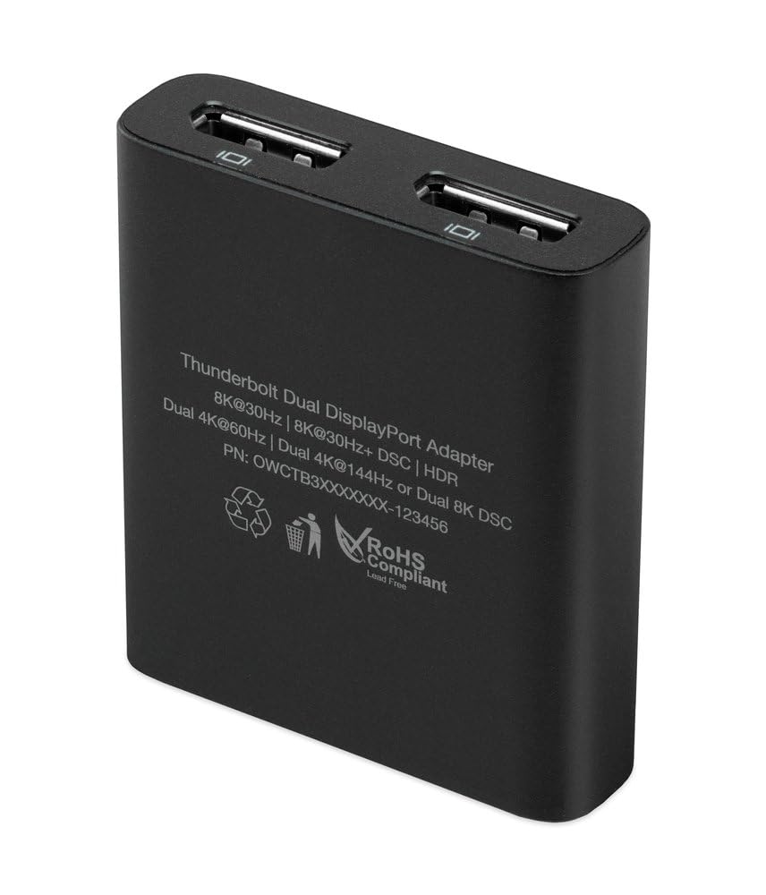 OWC Thunderbolt Dual DisplayPort Adapter