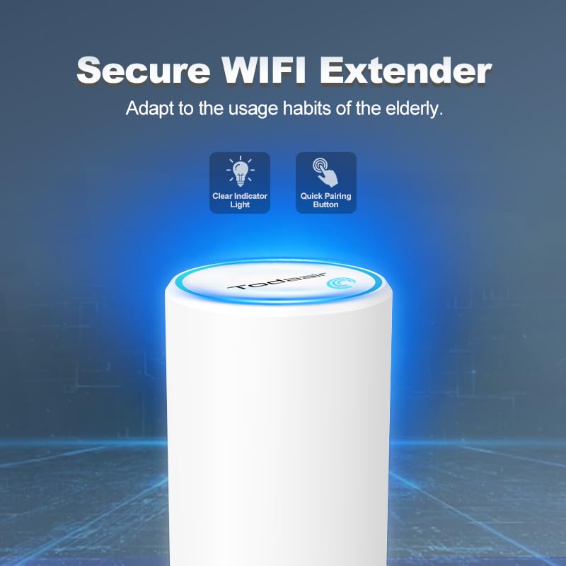 AC1200 Outdoor WiFi Extender, 2-Minute Quick Pairing, Dual-Band,AP&Repeater,Up to 85 m,65 Devices, One Ethernet Port (RJ45)?Home Signal Booster