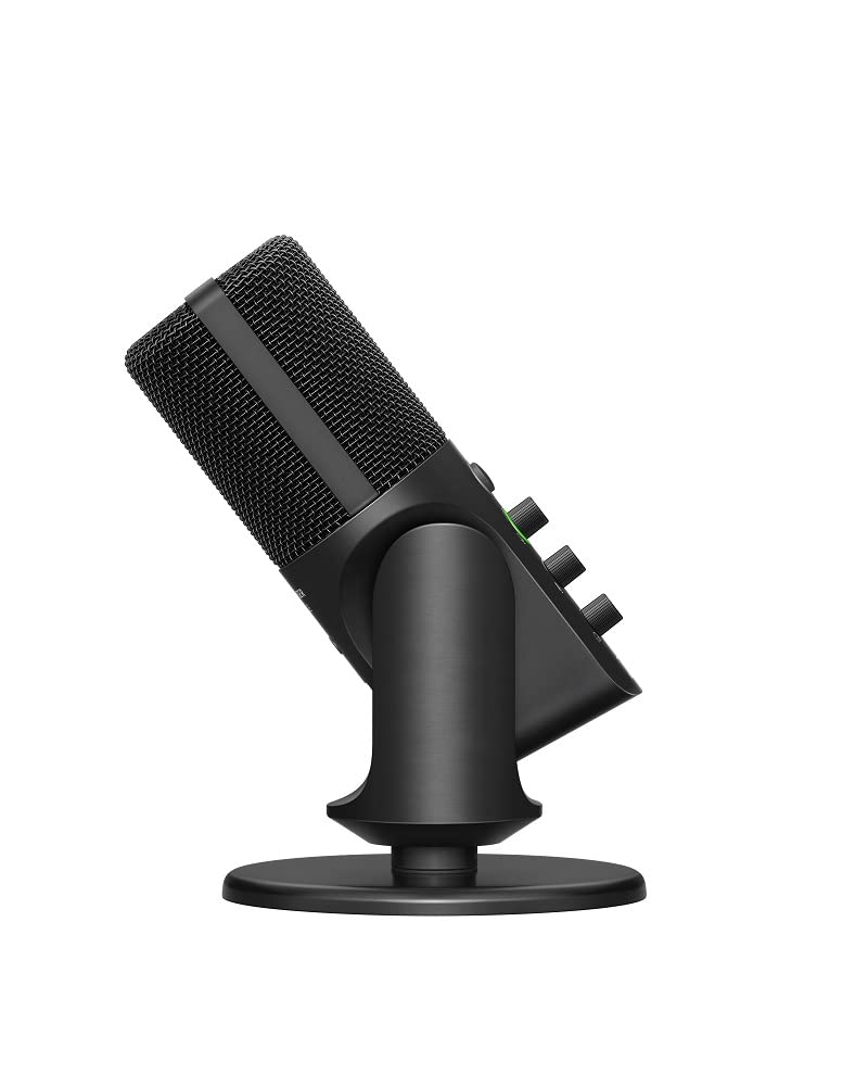 SENNHEISER Professional Profile - USB Cardioid Condenser Microphone & Table Stand, 1.2 m USB-C Cable - Mute Button, Built-in Headphone Jack, Gain, Mix