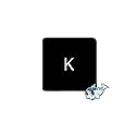 Dolphin.dyl(TM) Replacement Individual Key Cap for US MacBook Pro A1706 A1707 A1708 Key Keyboard(Key Cap Only) (K)