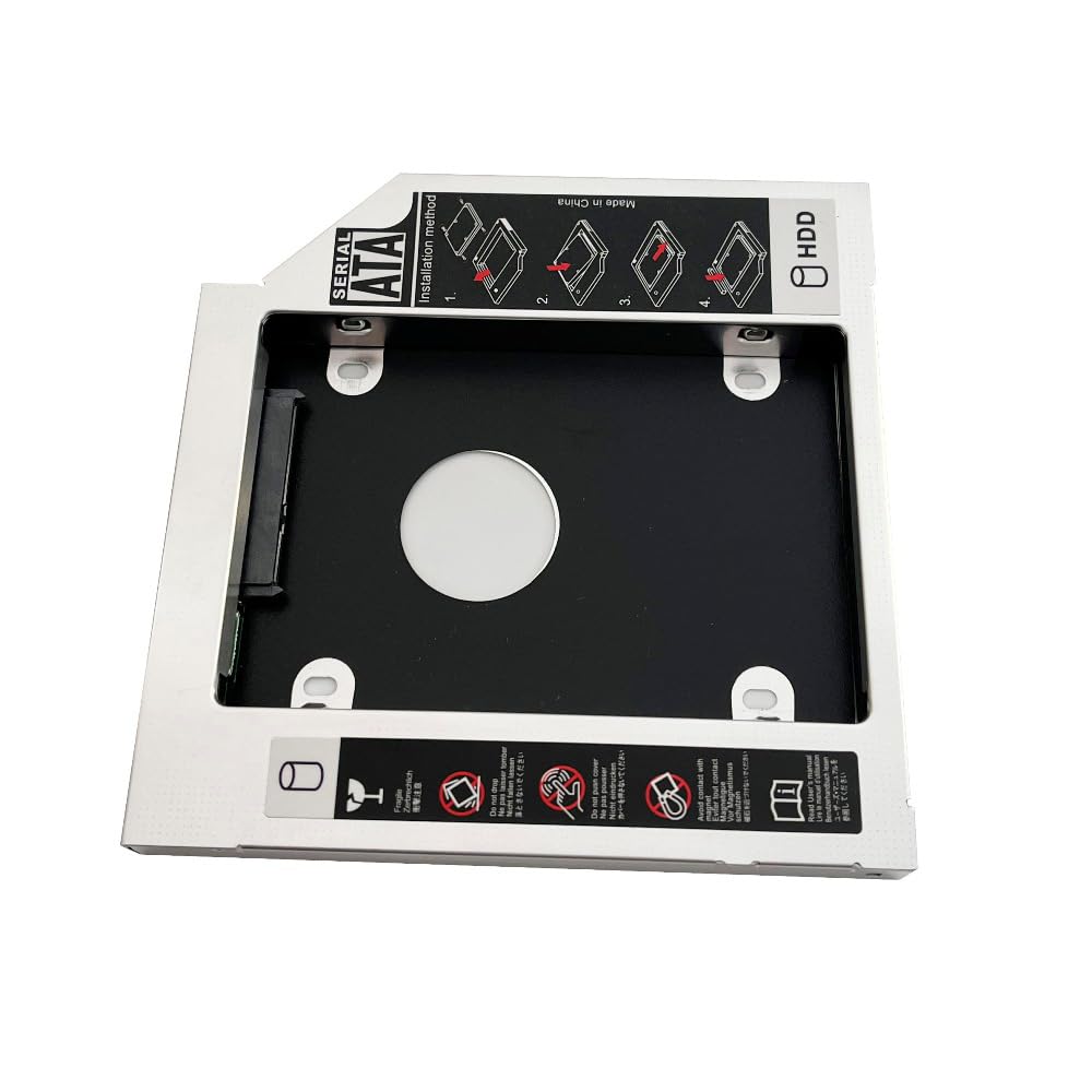 DY-tech 2nd SATA Hard Drive HDD SSD Caddy Frame Tray for Asus K53 K54 K52JU K61 K50ID