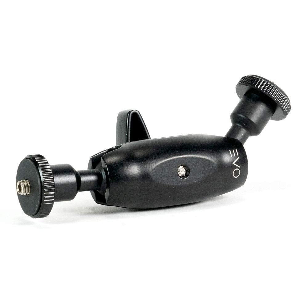 Double Ballhead Arm, EVO Gimbals Pro-Mount II Universal Magic Arm, Large Size | Dual 1/4-20 Ball Head - for Camera Cages, Super Clamp, LED Displays
