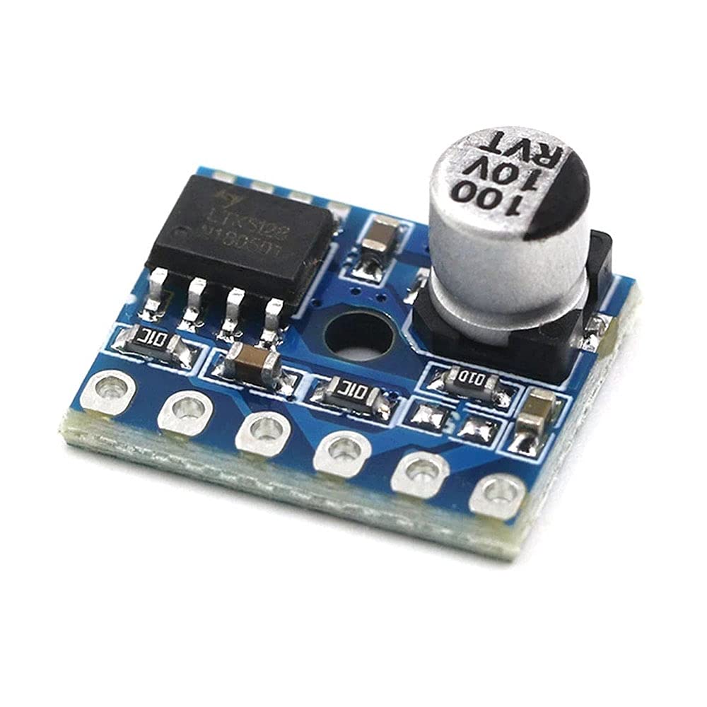 Rakstore 4pcs 5128 Amplifier Board 5W Class D Digital Amplifier Board Mono Audio Module Low Distortion