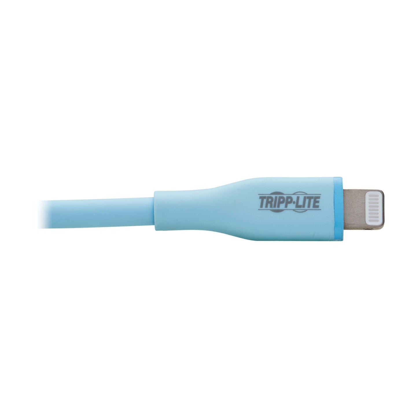 Tripp Lite Safe-IT USB-C to Lightning Charge Cable for iPhone & iPad, Male-to-Male Cable, MFi Certified, Light Blue, 6 Feet / 1.8 Meters, 2-Year…
