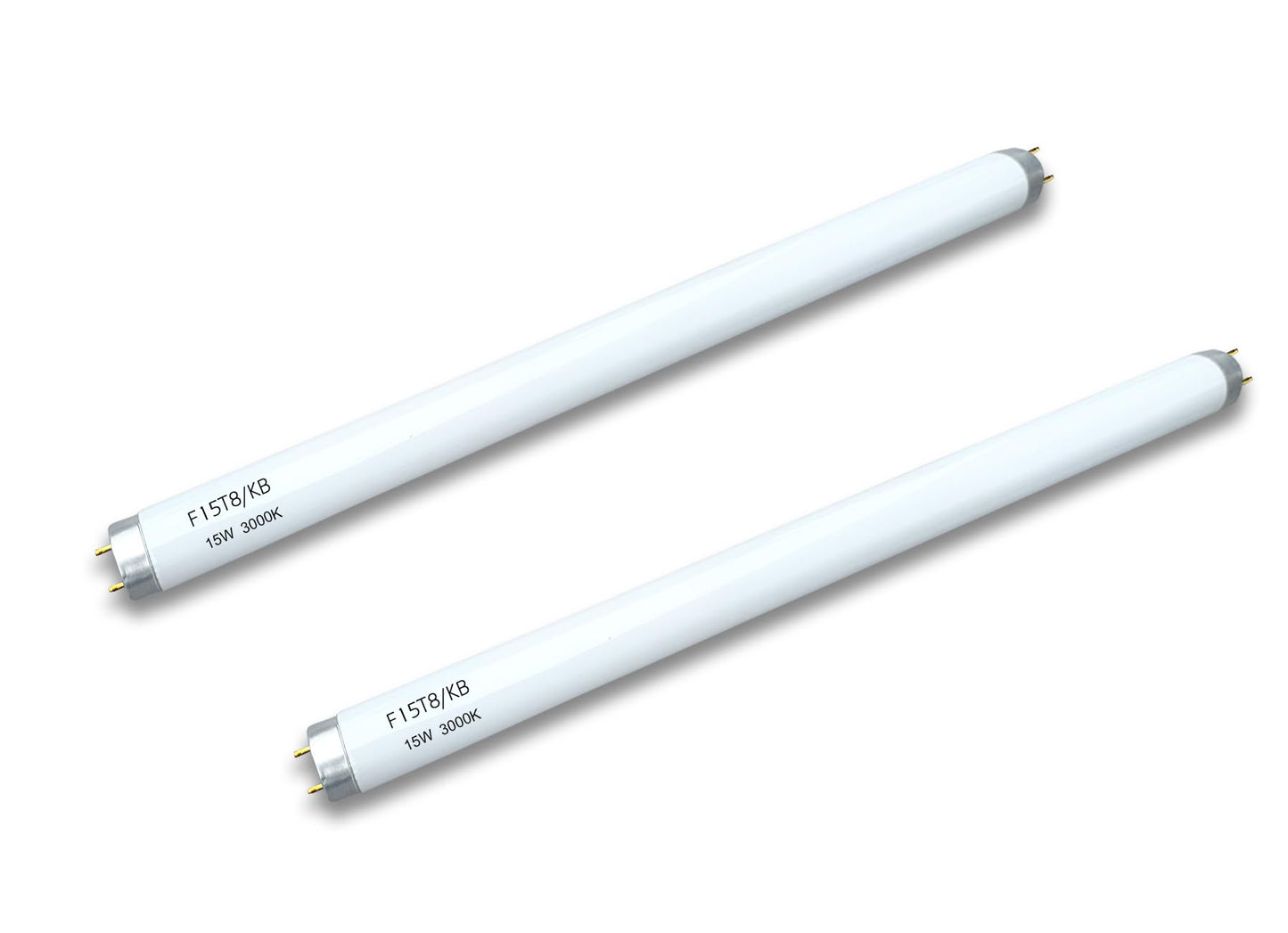Katiolot 18 inch F15T8-KB Soft White Fluorescent Light Bulb Replacement for Kitchen & Bath,15Watt 3000K F15T8/WW Warm White T8 Linear Lamp, 830 Soft