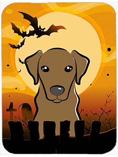 Caroline's Treasures BB1792MP Halloween Chocolate Labrador Mouse Pad, Hot Pad or Trivet for Home Office Gaming Working Computers Laptop Mouse
