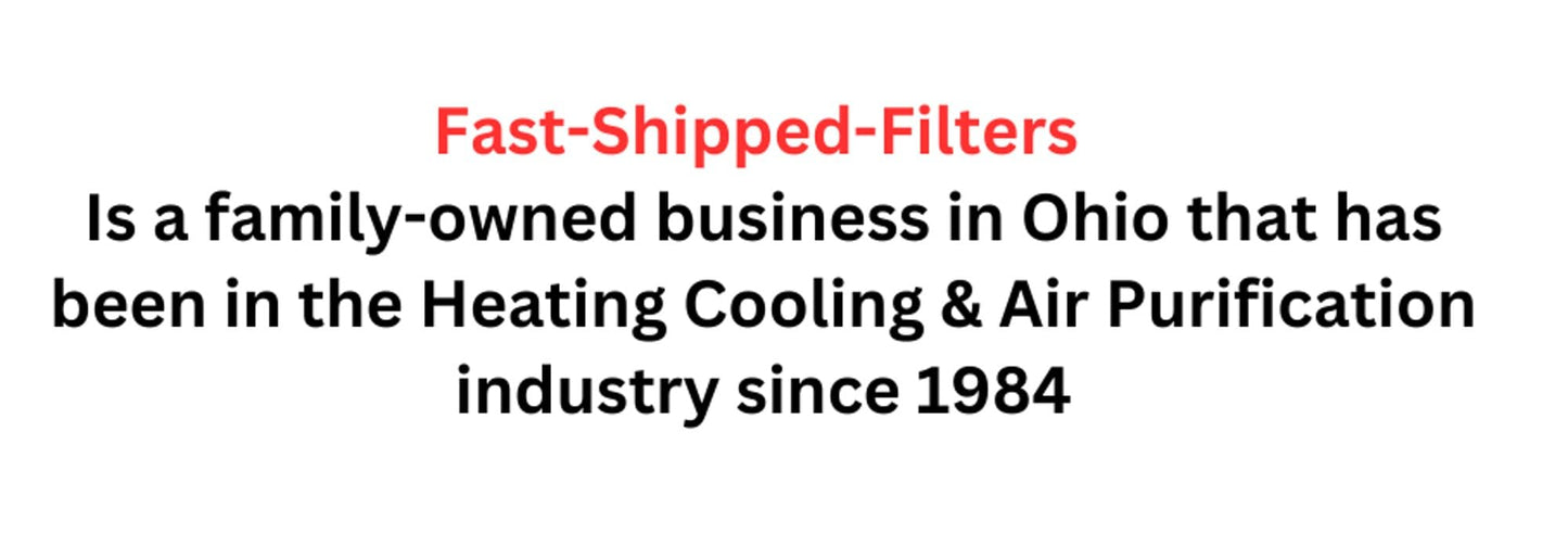 Fast-Shipped-Filters 3-20x21.5 Perfect Air Plus Filter Replacement Polarized Pads Actual Filter Size is 18.5"x19"