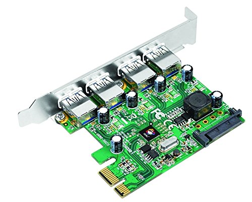 SIIG 4-Port USB 3.0 PCIe (JU-P40412-S1)