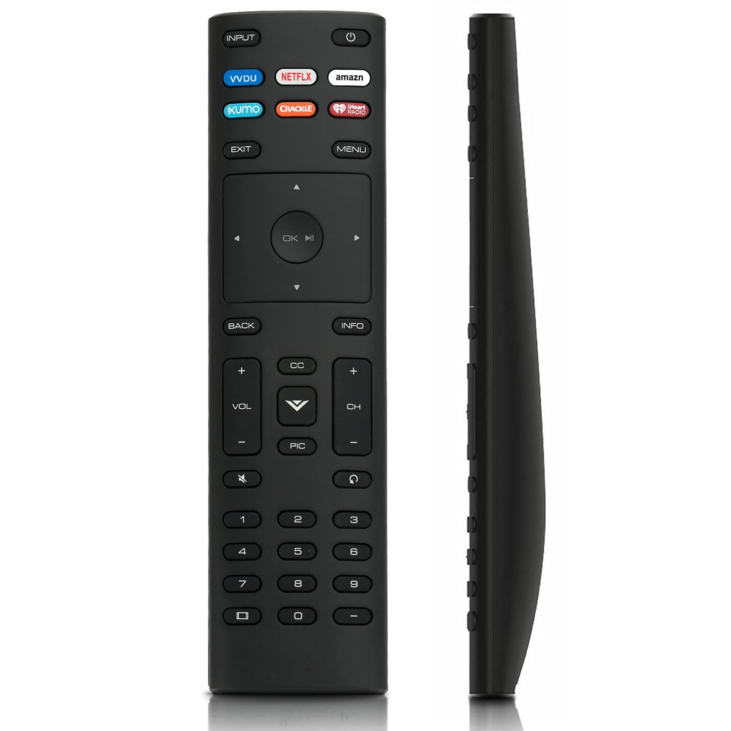 XRT136 Replace Smart TV IR Remote Control fit for VIZIO E55-E1 E32-D1 E40-D0 E48-D0 E50-E1 E49U-D1 E55-E2 E55U-D0 E60U-D3 E65-D1 E70-E3 P65-C1 P75-E1
