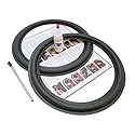 Springfield Speaker 12" Subwoofer Foam Surround Edge Repair Kit - 2 Subwoofer Kit - Compatible with Rockford Fosgate RFP1412, RFP1812, RFP2412