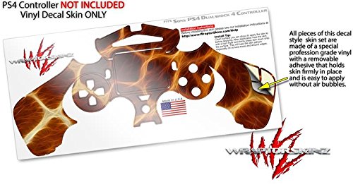 WraptorSkinz Decal Vinyl Skin Compatible with Sony PlayStation 4 Controller Fractal Fur Giraffe (Controller NOT Included)