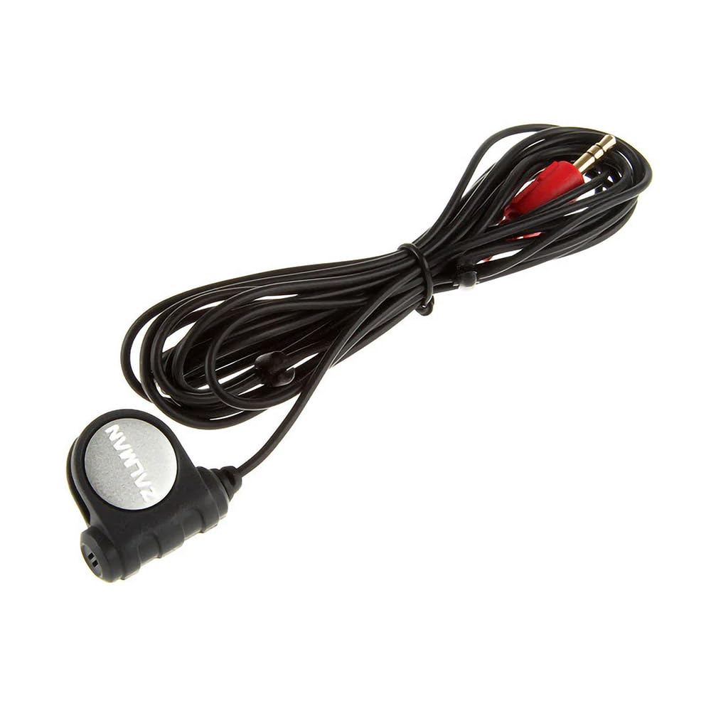 Zalman ZM-MIC1 High Sensitivity Headphone Microphone with Mini Clip, Computer PC Streaming Gaming Mic, 3.5mm Jack