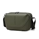 peacechaos Small Camera Sling Bag for Mirrorless & Compact DSLR - Lightweight Waterproof Crossbody Camera Bag with Tripod Holder, Adjustable Strap