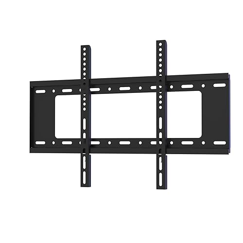 LAFLAURENT Fixed TV Wall Mount for 40"-80" TVs, VESA 200x200 to 600x400mm, Supports Up to 75kg, Easy Installation, Fits Most Studs and Concrete Walls