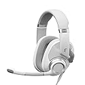 EPOS H6Pro - Open Acoustic Gaming Headset with Mic - Lightweight & Comfortable Design - Xbox, PS4, PS5 & PC Headset (White)
