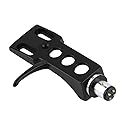 Universal Turntable Phono Headshell with Wires, Replacement Turntable Phono Headshell Mount Cartridge with Wires Replacement for Phono Cartridges