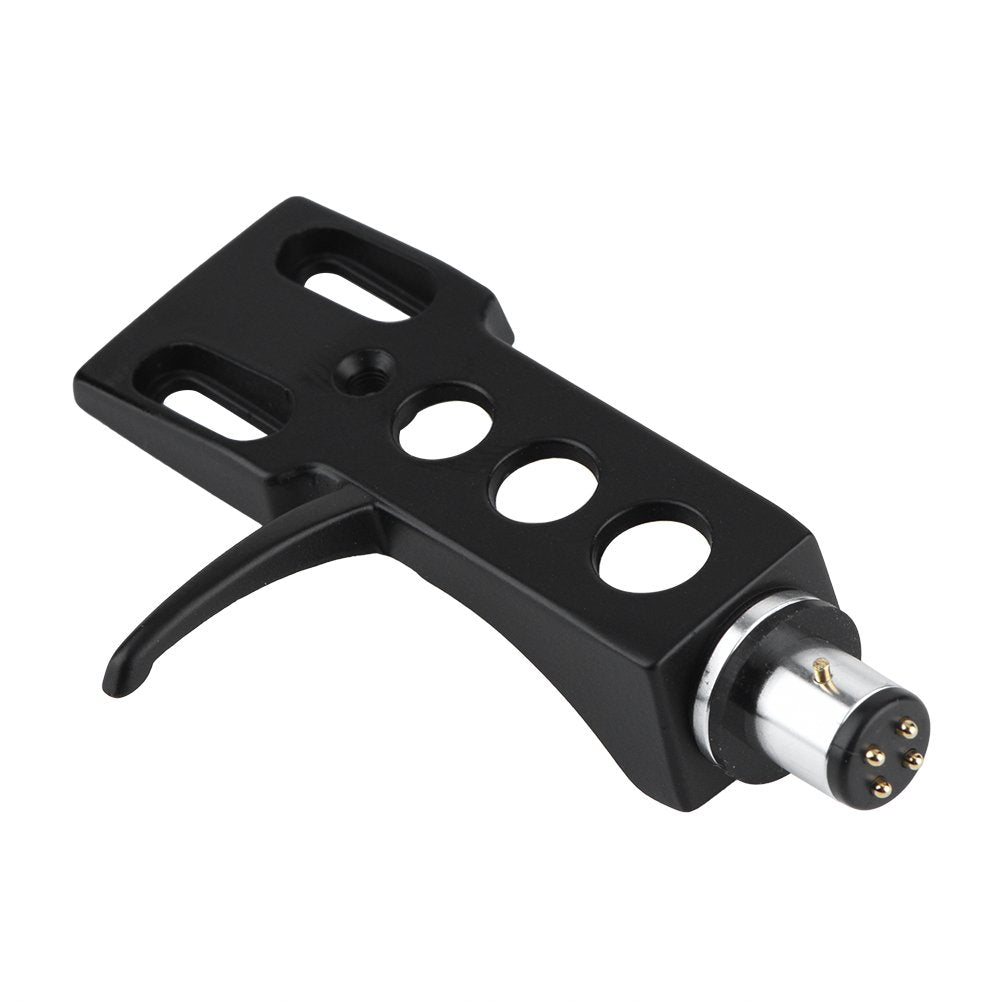 Universal Turntable Phono Headshell with Wires, Replacement Turntable Phono Headshell Mount Cartridge with Wires Replacement for Phono Cartridges
